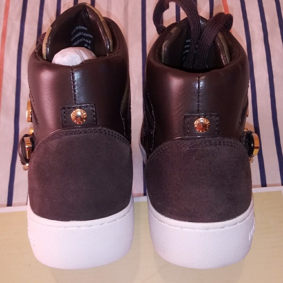 Michael Kors Robin High Top Sneaker - Picture 6 of 7